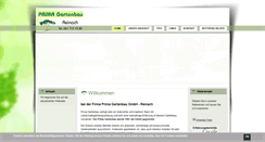 Desktop Screenshot of prima-gartenbau.ch